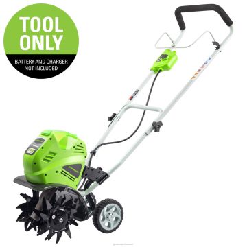 Greenworks tööriist 40 V 10" akukultivaator / mullafrees (ainult tööriist) 8H0T4V215