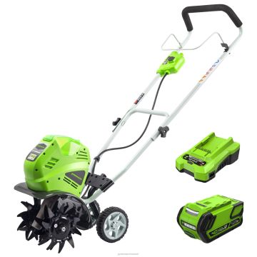 Greenworks tööriist 40v 10" akukultivaator /frees koos 4,0 ah akuga 8H0T4V204