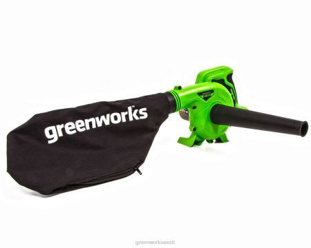 Greenworks tööriist 24v 180 cfm juhtmeta akupuhur ja tolmuimeja (ainult tööriist) 8H0T4V120