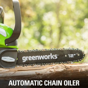 Greenworks tööriist 40v 12" aku kettsaag 2,0 ah aku ja laadijaga 8H0T4V146