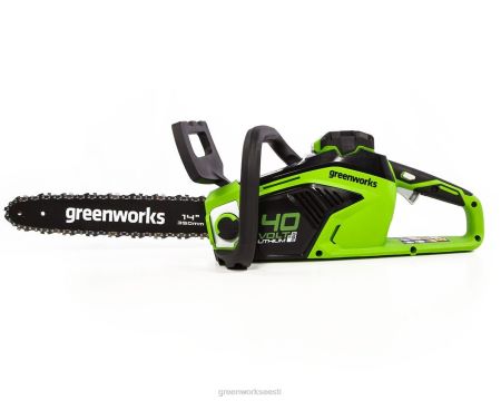 Greenworks tööriist 40v 14" aku kettsaag 2,5 ah aku ja laadijaga 8H0T4V145