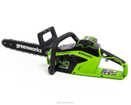 Greenworks tööriist 40v 14" aku kettsaag 2,5 ah aku ja laadijaga 8H0T4V145