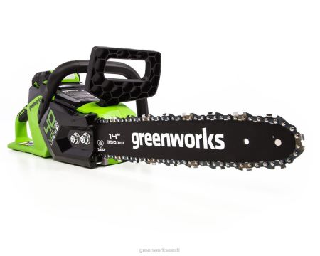 Greenworks tööriist 40v 14" aku kettsaag 2,5 ah aku ja laadijaga 8H0T4V145