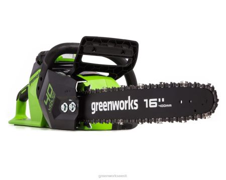 Greenworks tööriist 40v 16" juhtmeta aku kettsaag 4,0ah usb aku ja laadijaga 8H0T4V142