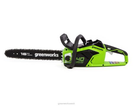 Greenworks tööriist 40v 16" juhtmeta aku kettsaag 4,0ah usb aku ja laadijaga 8H0T4V142