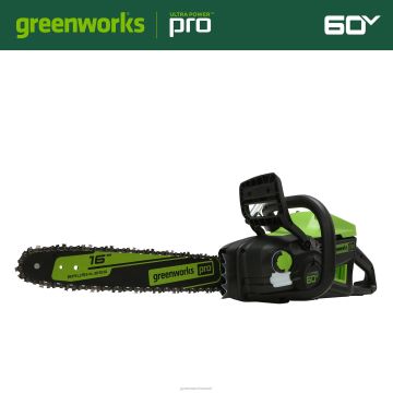 Greenworks tööriist 60v 16" aku kettsaag 2,5ah aku ja laadijaga 8H0T4V140