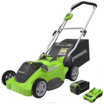 Greenworks tööriist 40V 16" juhtmeta aku muruniiduk 4,0ah aku ja laadijaga 8H0T4V35 - Sulgemiseks klõpsake pilti