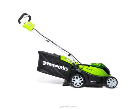 Greenworks tööriist 40 V 17-tolline juhtmeta akuga muruniiduk 4.0ah aku ja laadijaga 8H0T4V34