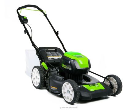 Greenworks tööriist Pro 80v 21" harjadeta lükatav muruniiduk koos 4,0ah aku ja laadijaga 8H0T4V19