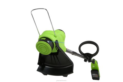 Greenworks tööriist 24 V 10-tolline juhtmeta akutrimmer 2,0 ah usb aku ja laadijaga 8H0T4V81