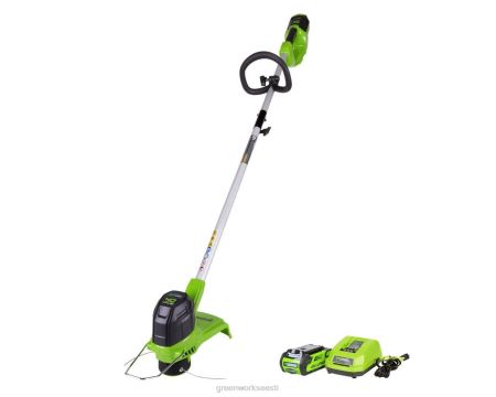 Greenworks tööriist 40 V 12-tolline juhtmeta akutrimmer 2,0 ah aku ja laadijaga 8H0T4V77