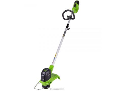 Greenworks tööriist 40 V 12-tolline juhtmeta akutrimmer 2,0 ah aku ja laadijaga 8H0T4V77