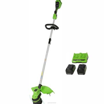 Greenworks tööriist 48v (2x24v) 15" juhtmeta akutrimmer koos (2) 4,0ah usb aku ja laadijaga 8H0T4V71 - Sulgemiseks klõpsake pilti