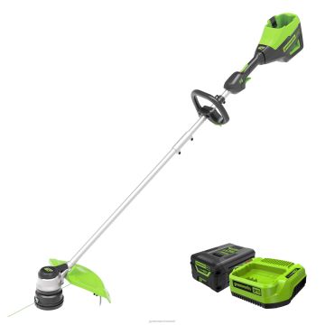 Greenworks tööriist 60 V 16" juhtmeta akutrimmer 2,5 ah aku ja laadijaga 8H0T4V65