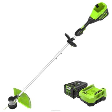 Greenworks tööriist 80 V 16-tolline juhtmeta akutrimmer 2,0 ah aku ja laadijaga 8H0T4V61