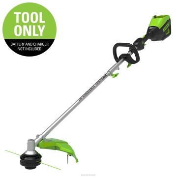 Greenworks tööriist 80 V 16-tolline juhtmeta akutrimmer (saab lisaseadmega) (ainult tööriist) 8H0T4V85 - Sulgemiseks klõpsake pilti