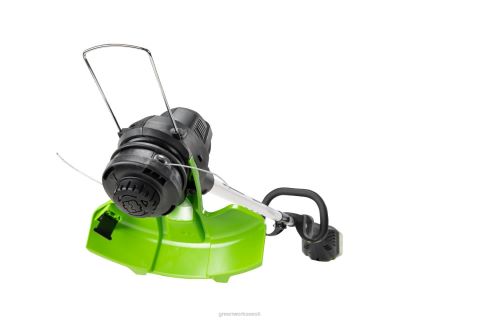 Greenworks tööriist 80v 13-tolline nöörtrimmer 2,0ah aku ja kiirlaadijaga 8H0T4V62