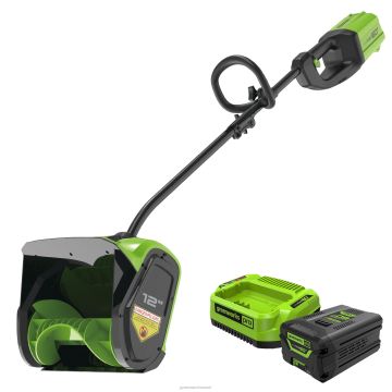 Greenworks tööriist 60v 12" juhtmeta aku lumelabidas 4,0 ah aku ja laadijaga 8H0T4V254 - Sulgemiseks klõpsake pilti