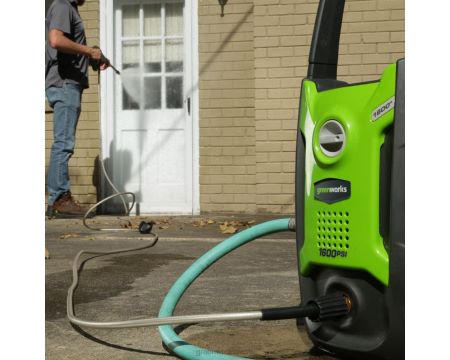 Greenworks tööriist 1600 psi 1,2 gpm külma veega elektriline survepesur 8H0T4V235