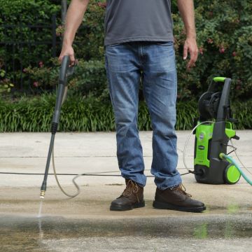 Greenworks tööriist 1700 psi 1,2 gpm külma veega elektriline survepesur 8H0T4V234