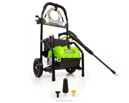 Greenworks tööriist 1800 psi 1,1 gpm külma veega elektriline survepesur 8H0T4V232