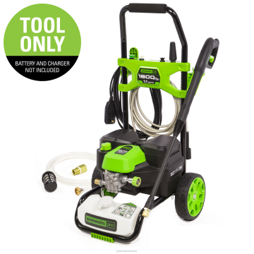 Greenworks tööriist 60 V hübriid 1800 psi 1,1 gpm külma vee survepesur (ainult tööriist) 8H0T4V231