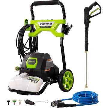 Greenworks tööriist 2000 psi 1,2 gpm külma veega elektriline survepesur 8H0T4V224