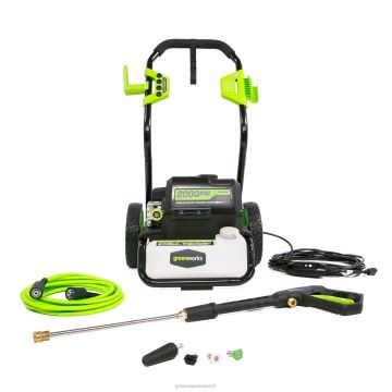 Greenworks tööriist 2000 psi 1,2 gpm külma veega elektriline survepesur 8H0T4V225