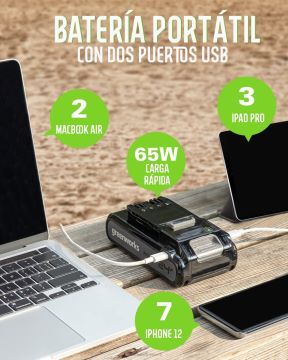 Greenworks tarvik 24v 4.0ah usb-c aku 8H0T4V445