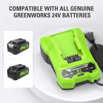 Greenworks tarvik 24v akulaadija 8H0T4V461