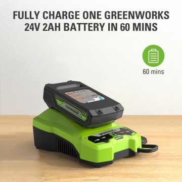 Greenworks tarvik 24v akulaadija 8H0T4V461