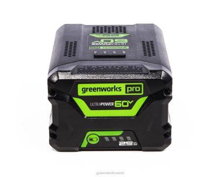 Greenworks tarvik 60v 2,5ah ülivõimsusega aku 8H0T4V442