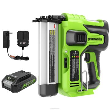 Greenworks tööriist 24v 18ga brad nailer 2,0ah aku ja laadijaga 8H0T4V422