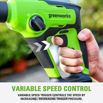 Greenworks tööriist 24v sds 1.2j harjadeta vasarpuur 4.0ah aku ja laadijaga 8H0T4V406