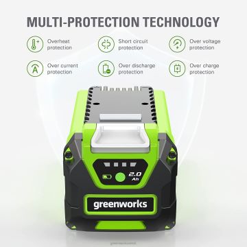 Greenworks tööriist 40 V juhtmeta aku seljakott pihusti koos 2.0ah usb aku ja laadijaga 8H0T4V395