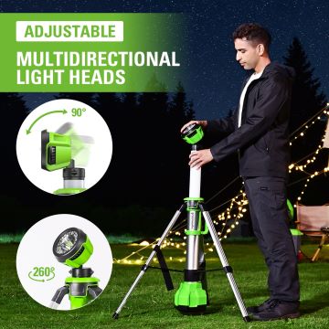 Greenworks tarvik 24 V juhtmeta aku 2-in-1 seisuvalgusti (ainult tööriist) 8H0T4V528